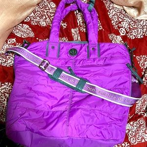 Lululemon gym tote